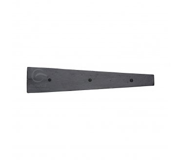 M Marcus FB416 Decorative Hinge Front - 308mm - Rustic Black (Singles)