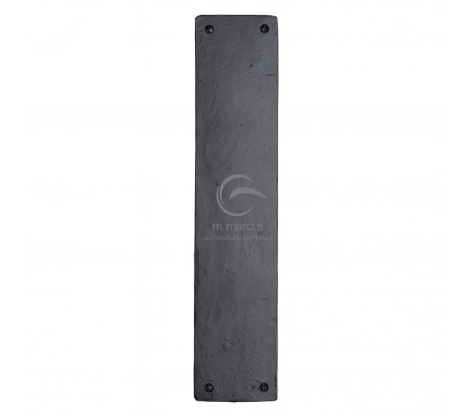 M Marcus FB431 Finger Plate 305x76mm - Rustic Black