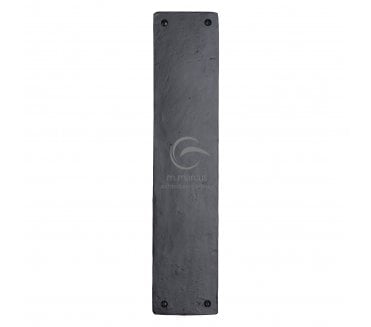 M Marcus FB431 Finger Plate 305x76mm - Rustic Black