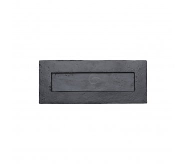 M Marcus FB465 Letter Plate 265x106mm - Rustic Black