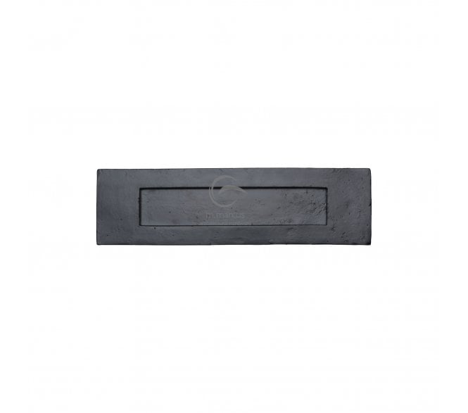 M Marcus FB467 Letter Plate 343x96mm - Rustic Black