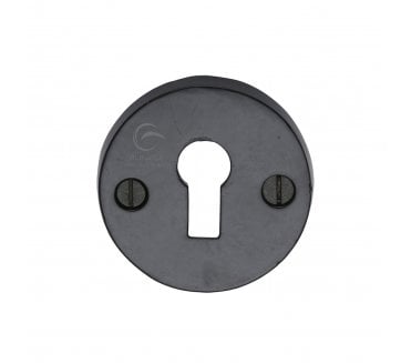 M Marcus FB553 Keyhole Escutcheon 45mm - Rustic Black