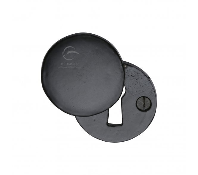 M Marcus FB554 Keyhole Escutcheon 45mm - Rustic Black