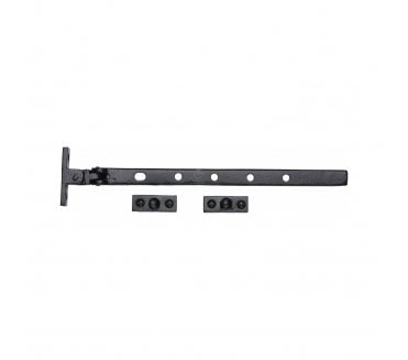 M Marcus FB680 308mm Squared Casement Stay - Rustic Black