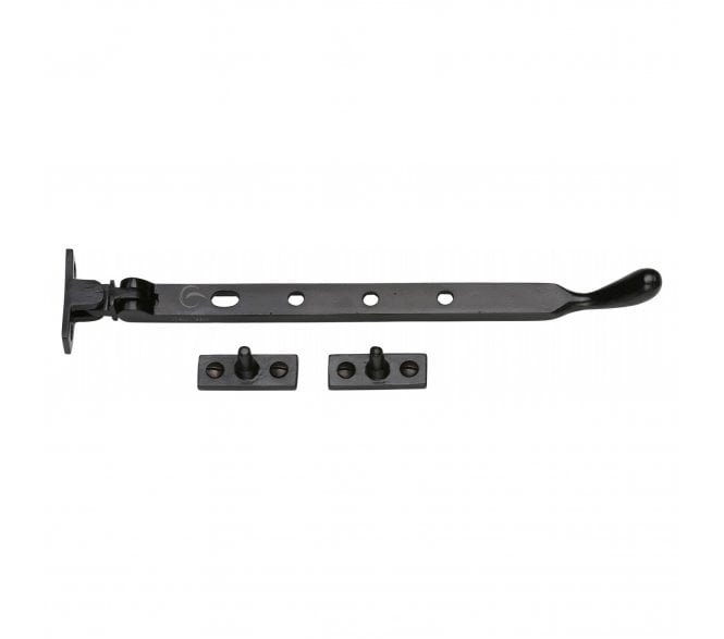 M Marcus FB992 254mm Ball End Casement Stay - Rustic Black