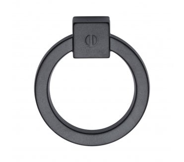 M Marcus Industrial Range Ring Pull - Matt Black