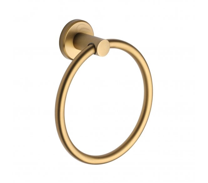 M.Marcus Oxford Towel Ring - Satin Brass