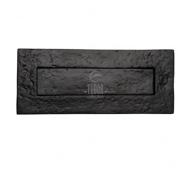 M Marcus TC365 Plain Letter Plate 343x96mm- Black Antique