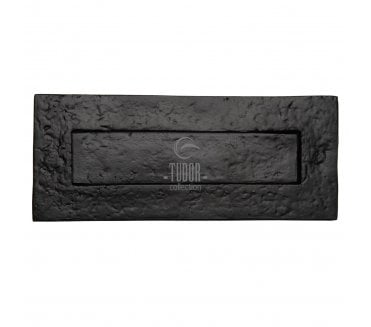 M Marcus TC365 Plain Letter Plate 343x96mm- Black Antique