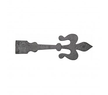 M Marcus TC410 Decorative Dummy Hinges Front 305mm - Black Antique