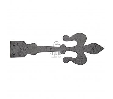 M Marcus TC410 Decorative Dummy Hinges Front 400mm - Black Antique