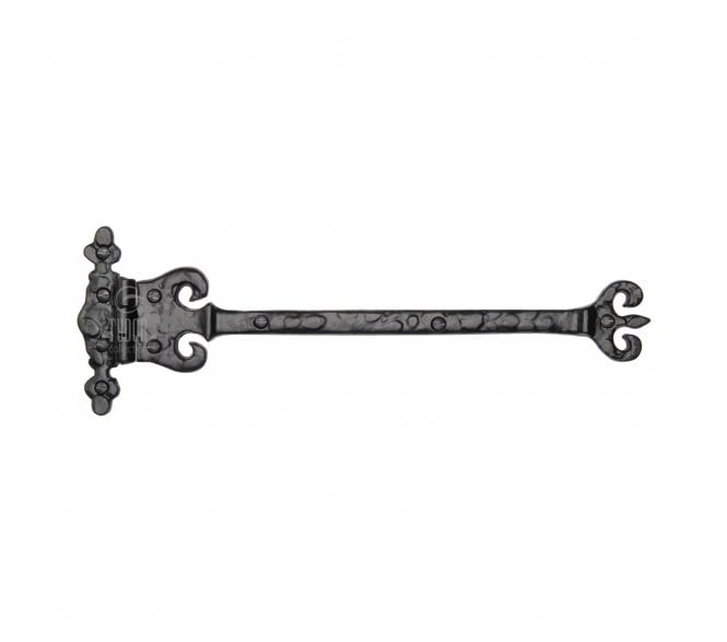 M Marcus TC415 Ornate T-Hinges 307mm - Black Antique (Pair)