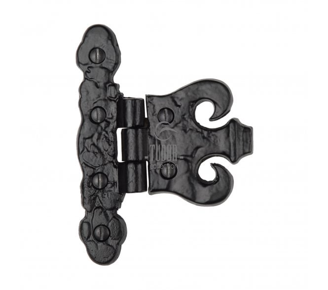 M Marcus TC425 Coronet Hinges 83mm - Black Antique (Pair)