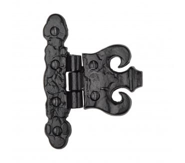 M Marcus TC425 Coronet Hinges 83mm - Black Antique (Pair)