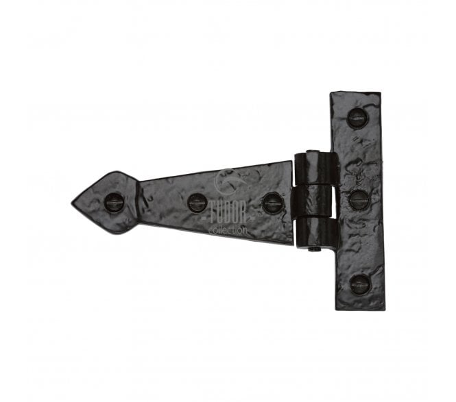 M Marcus TC454 Tee Hinges 128mm - Black Antique (Pair)