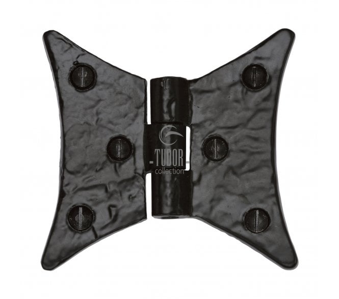 M Marcus TC456 Butterfly Hinges 80x80mm- Black Antique (Pair)