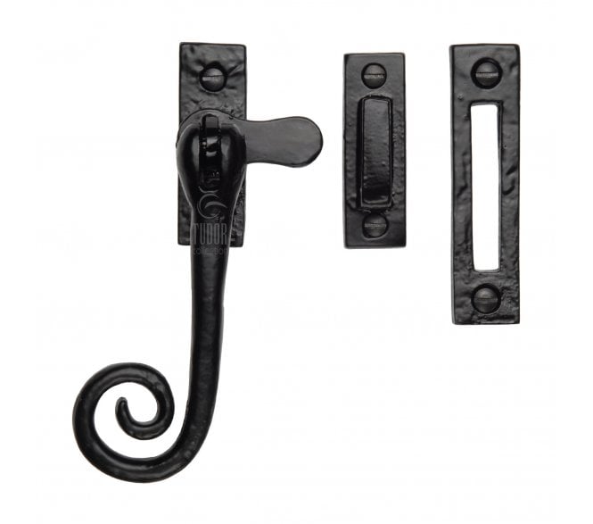 M Marcus TC490 Monkey Tail Window Fastener - Black Antique
