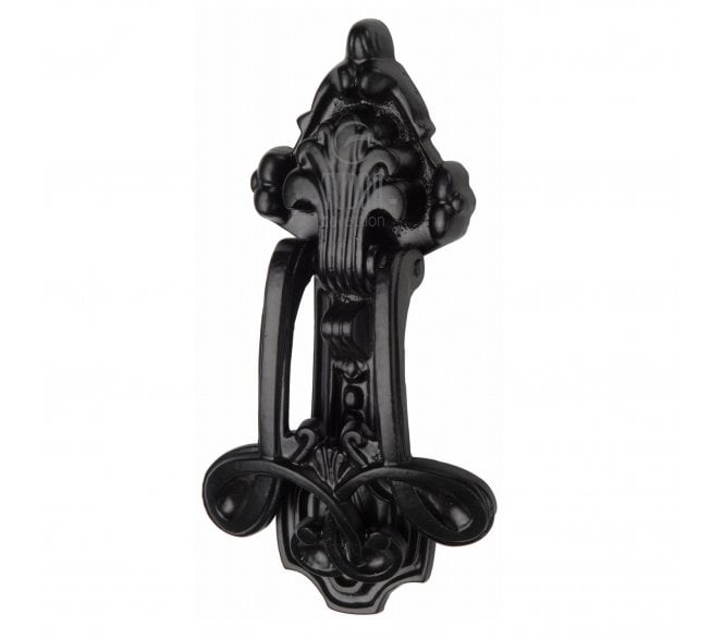 M Marcus TC539 Ornate Door Knocker - Black Antique