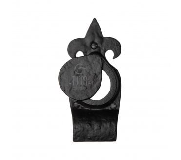 M Marcus TC540 Covered Cylinder Pull - Black Antique