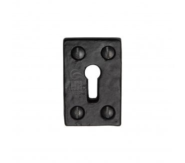 M Marcus TC544 Rectangular Escutcheon - Black Antique