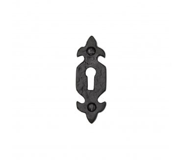 M Marcus TC545 Fleur De Lys Escutcheon - Black Antique