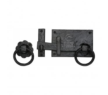 M Marcus TC570 Gate Handle Latch (Right Hand) - Black Antique