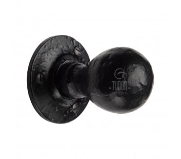 M Marcus TC970 Ball Mortice Door Knobs - Black Antique