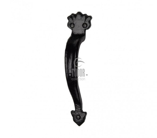 M Marcus Tudor TC383 Ornate Pull Handle 152mm - Black Antique