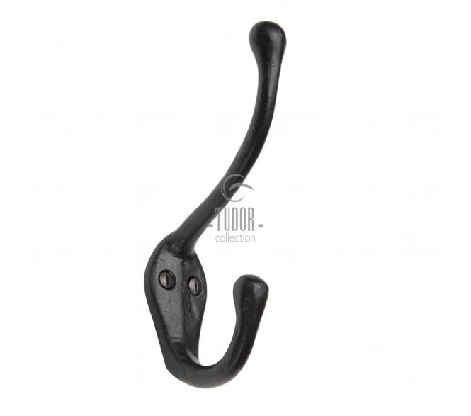 M Marcus Tudor TC696 Hat & Coat Hook - Black Antique