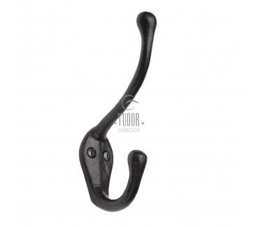 M Marcus Tudor TC696 Hat & Coat Hook - Black Antique
