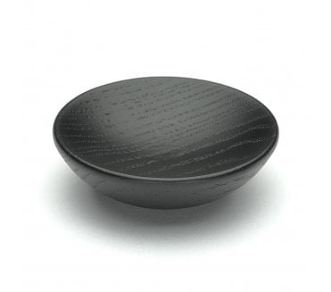 M.Marcus Wooden Bowl Design Cabinet Knob 65mm - Black Ash