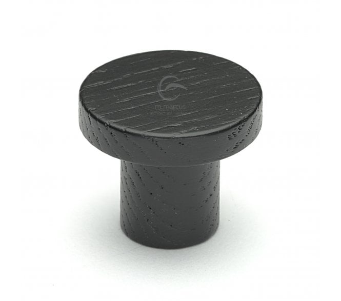 M.Marcus Wooden Circum Cabinet Knob 33mm - Black Ash