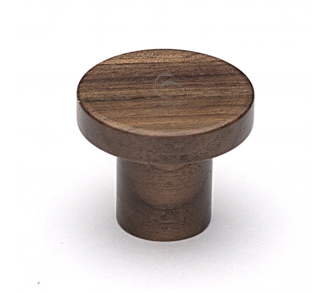 M.Marcus Wooden Circum Cabinet Knob 33mm - Walnut
