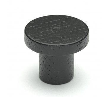 M.Marcus Wooden Circum Cabinet Knob 48mm - Black Ash