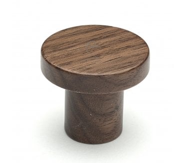 M.Marcus Wooden Circum Cabinet Knob 48mm - Walnut