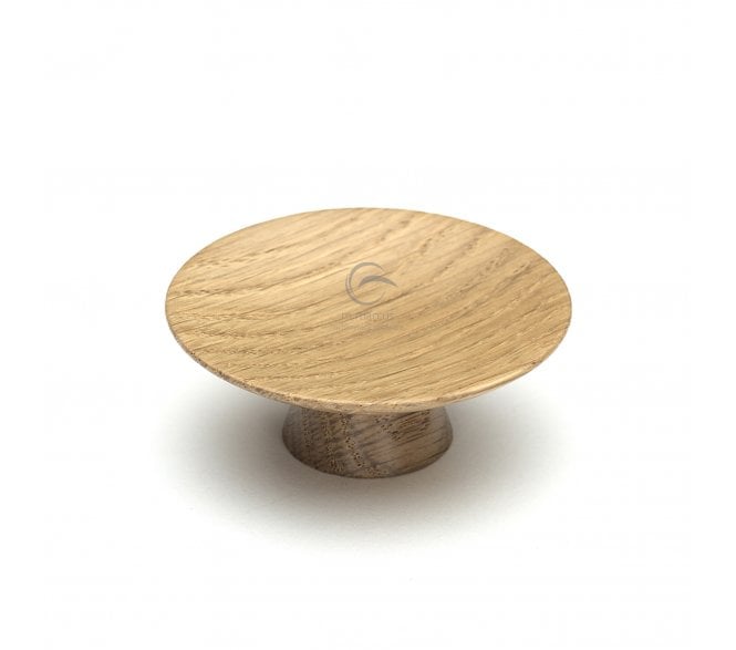 M.Marcus Wooden Concave Cabinet Knob 50mm - Oak