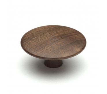 M.Marcus Wooden Mushroom Cabinet Knob 48mm - Walnut