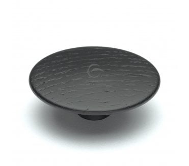 M.Marcus Wooden Mushroom Cabinet Knob 64mm - Black Ash