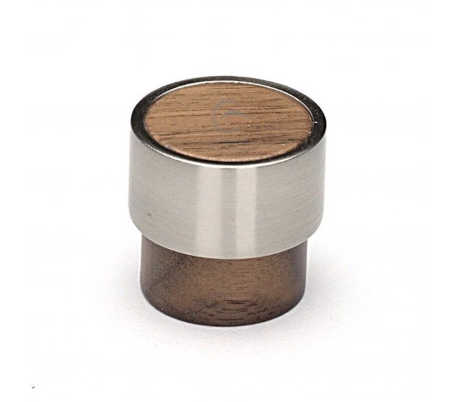 M.Marcus Wooden Radio Design Cabinet Knob 26mm - Walnut
