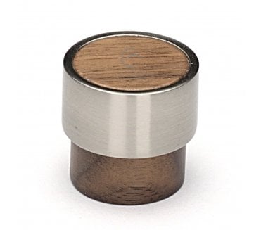 M.Marcus Wooden Radio Design Cabinet Knob 49mm - Walnut