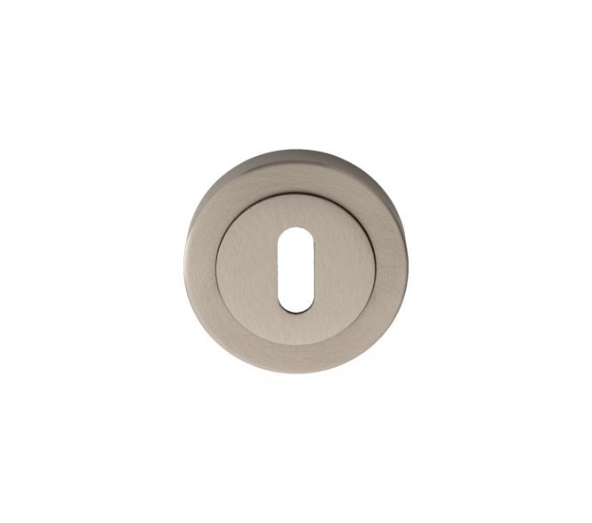 Manital AA3 Standard Keyhole Escutcheon - Satin Nickel