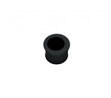 Manital ART56 Pocket Door Edge Pull - Matt Black