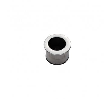Manital ART56 Pocket Door Edge Pull - Polished Chrome