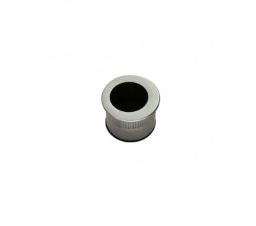 Manital ART56 Pocket Door Edge Pull - Satin Nickel