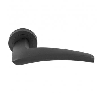 Manital DU5 Dune lever on Round Rose - Anthracite