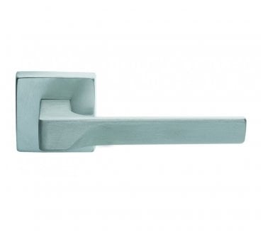Manital FH5 Flash Door Handle On Rose - Satin Chrome