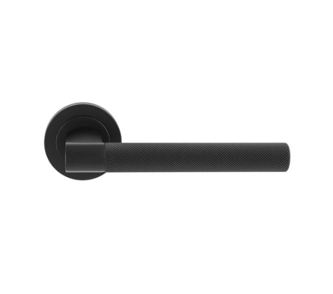 Manital HN5MB Hey Rete Lever On Round Rose - Matt Black