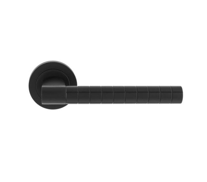 Manital HQ5MB Hey Quadra Lever On Round Rose - Matt Black