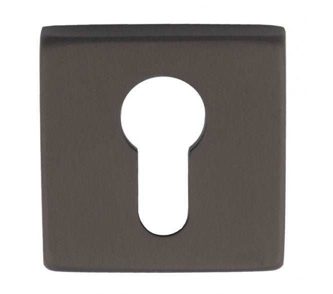 Manital QE001 Euro Profile Escutcheon (Square) - Anthracite