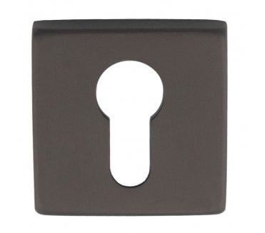 Manital QE001 Euro Profile Escutcheon (Square) - Anthracite